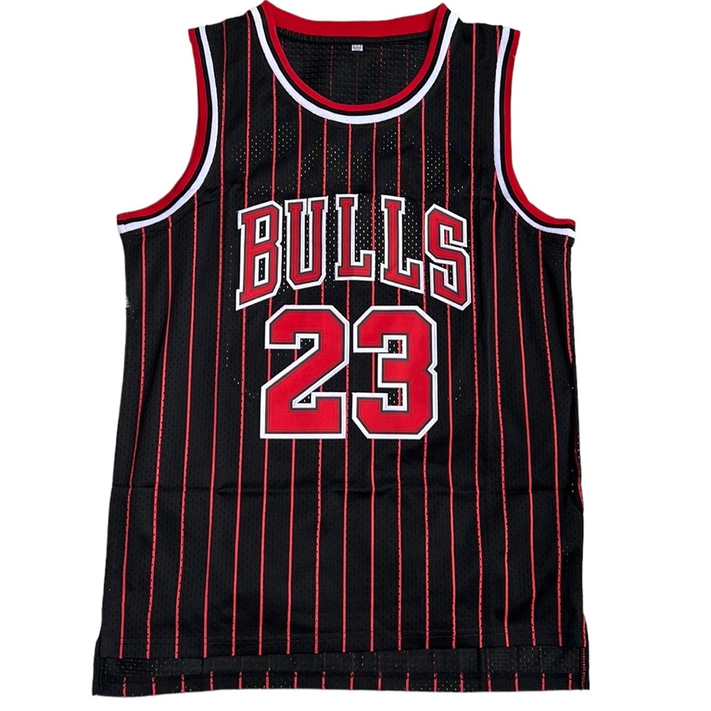 CHICAGO BULLS JORDAN #23 JERSEY BLACK